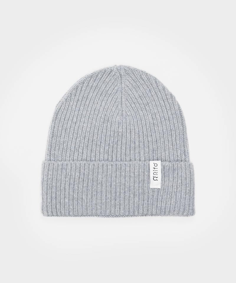 Grigio Calce | Cappello cashmere rigenerato