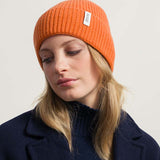 Arancio Becco D'oca | Cappello cashmere rigenerato