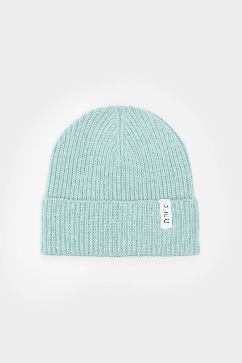 Verde Menta | Cappello cashmere rigenerato