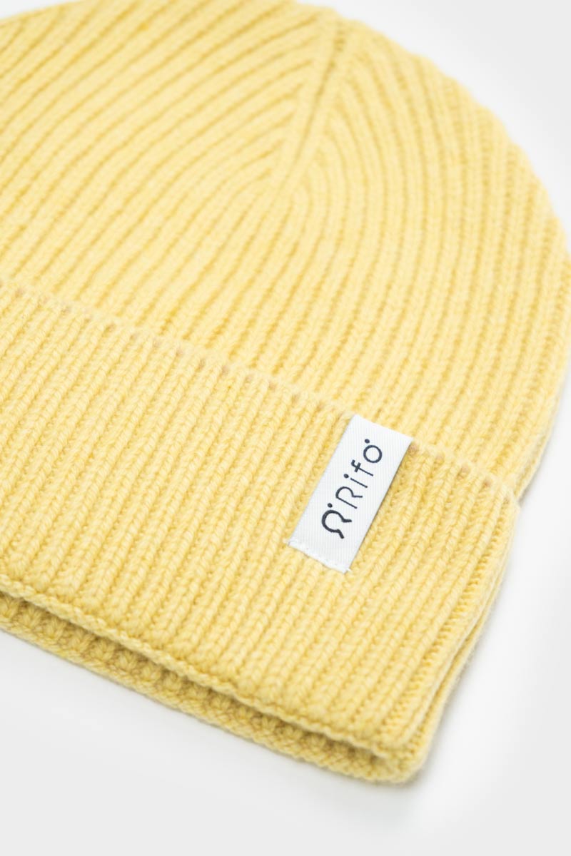 Giallo Cedro | Cappello cashmere rigenerato