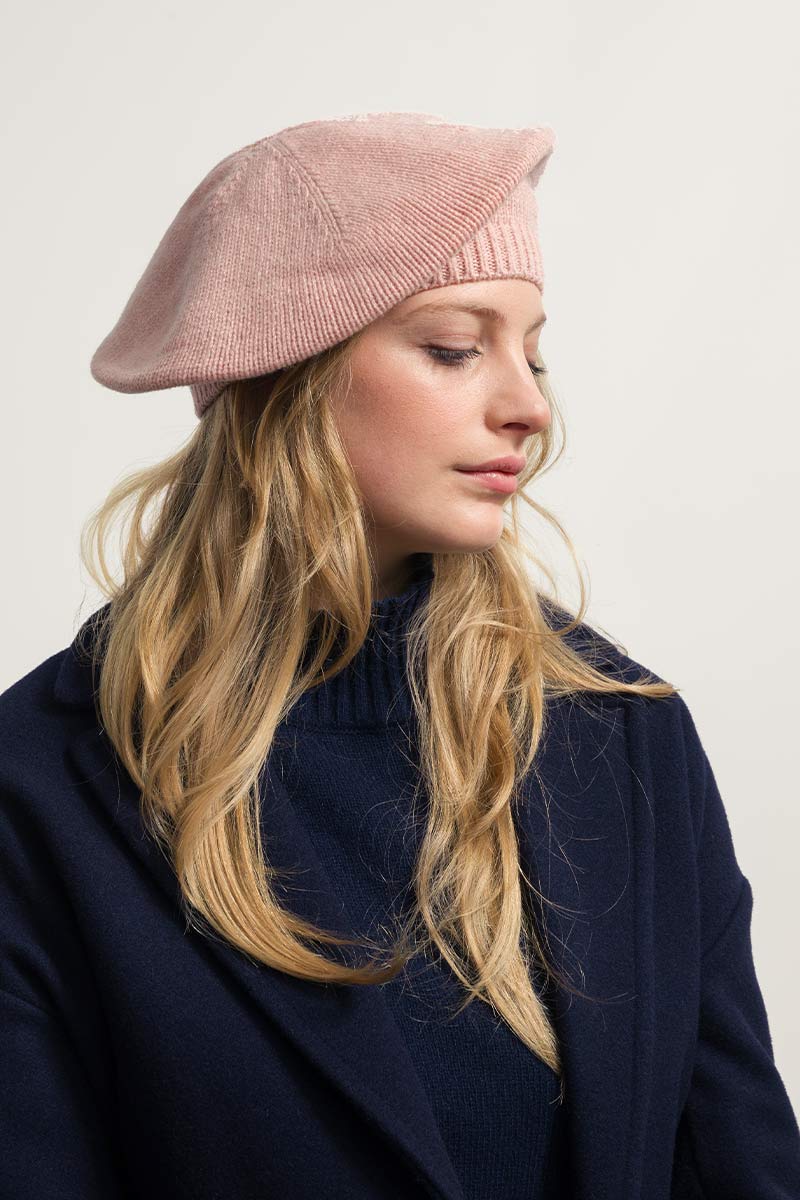 Rosa Quarzo | Basco Cashmere Rigenerato