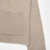 Beige Sabbia | Cardigan Donna Cashmere Rigenerato Fiorenza