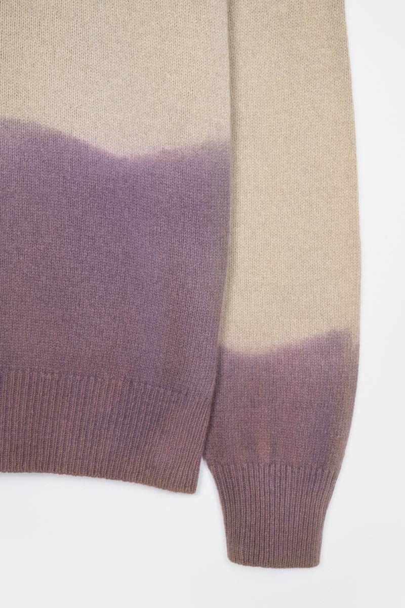 Rosa-Violet | Maglia Uomo Cashmere Rigenerato Folco