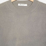 Grigio-Verde | Maglia Uomo Cashmere Rigenerato Folco