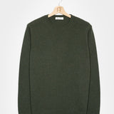 Verde Foresta | Maglia Uomo Cashmere Rigenerato Romeo