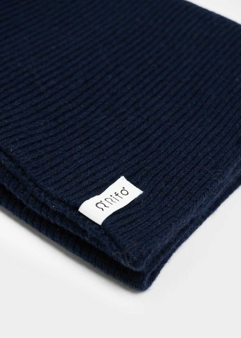 Blu Mora | Sciarpa Costine cashmere rigenerato Federico