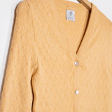 Arancio Papaya | Cardigan Donna Cotone Rigenerato