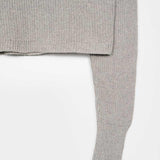 Grigio Ghiaccio | Maglia Donna Cotone Rigenerato Olivia