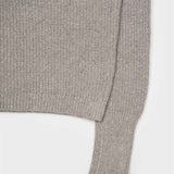 Grigio Ghiaccio | Maglia Donna Cotone Rigenerato Olga