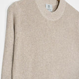 Beige Avena | Maglia Donna Cotone Rigenerato Audrey