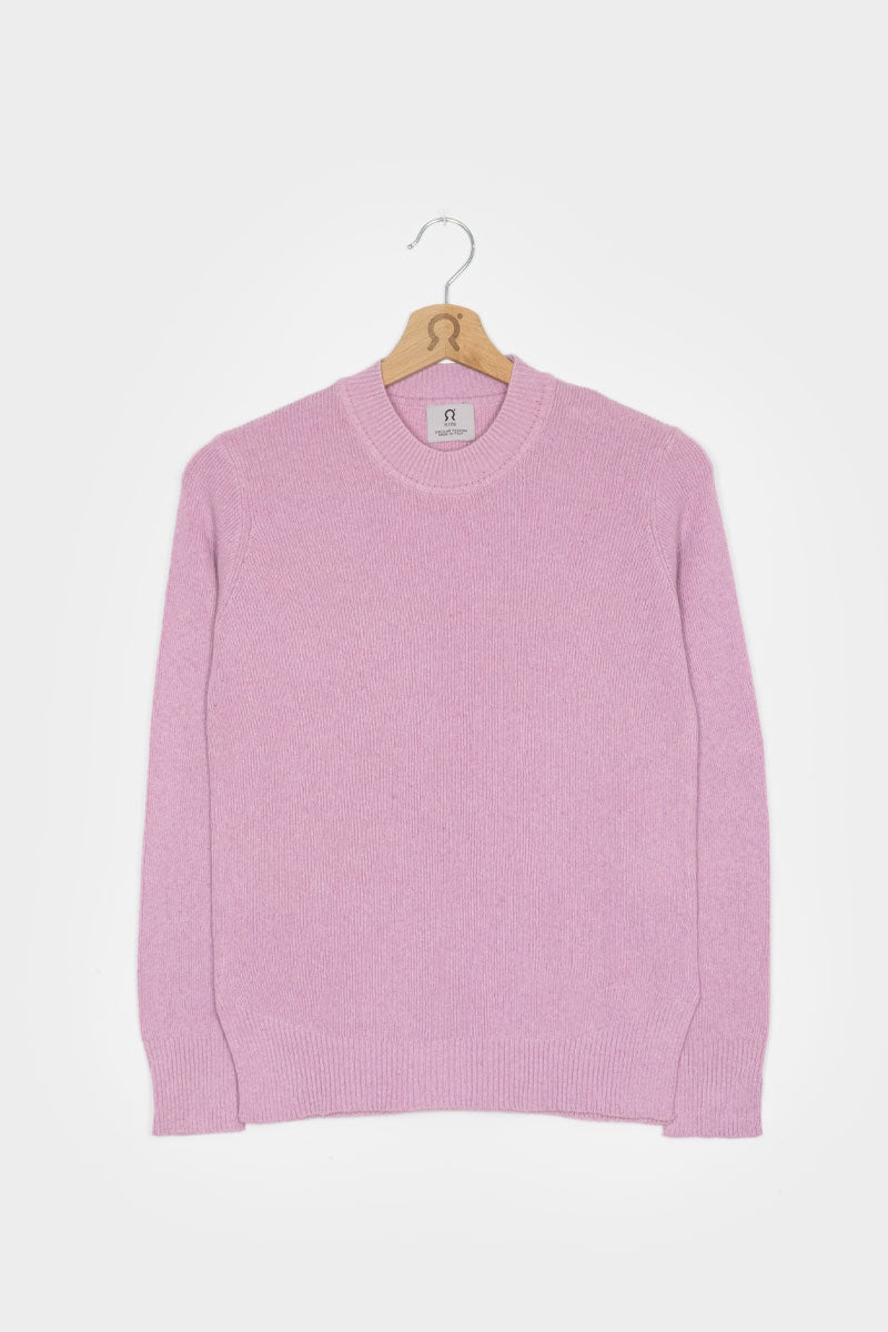 Rosa Magnolia | Maglia Donna Cotone Rigenerato Audrey