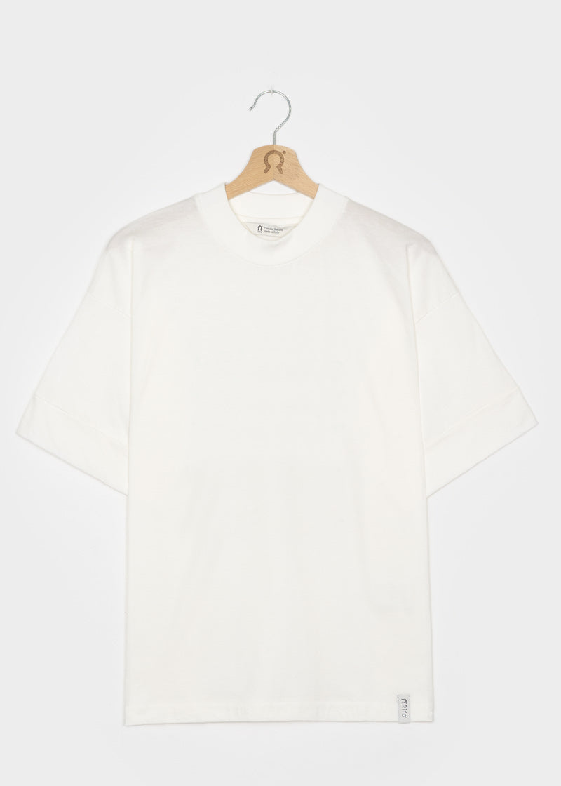 Bianco Latte | T-Shirt Unisex Cotone Rigenerato Nana