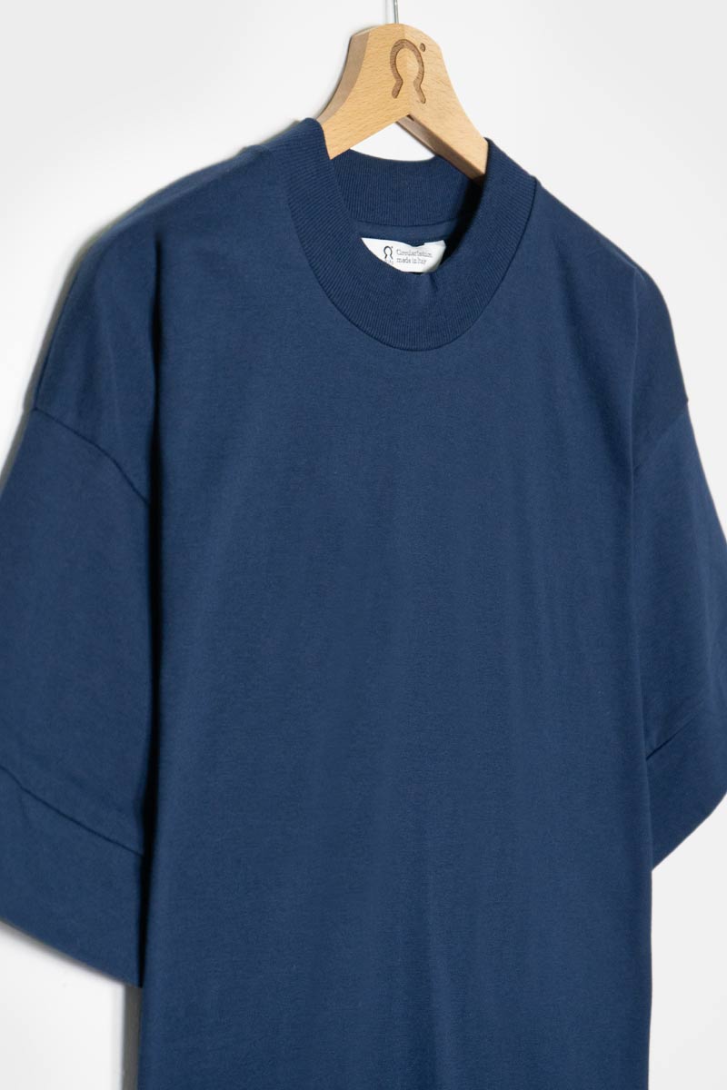 Blu Balena | T-Shirt Unisex Cotone Rigenerato Nana