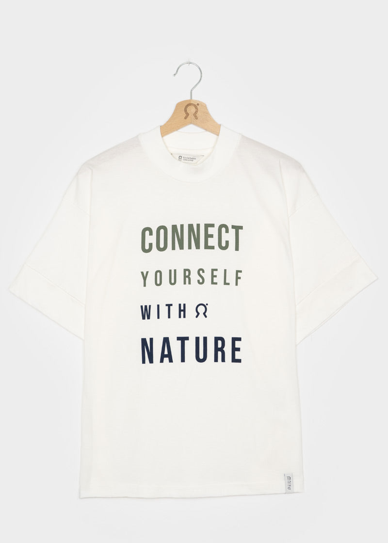 Blu Balena | T-Shirt Unisex Cotone Rigenerato Nature