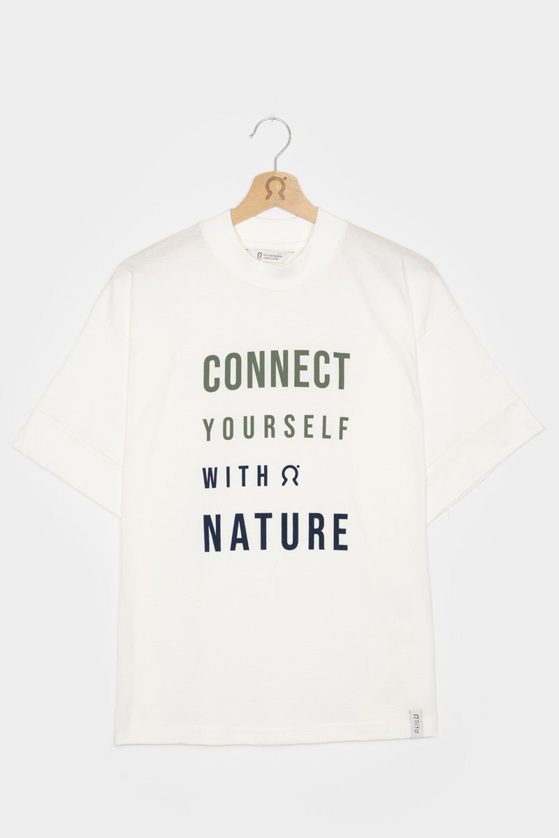 Blu Balena | T-Shirt Unisex Cotone Rigenerato Nature