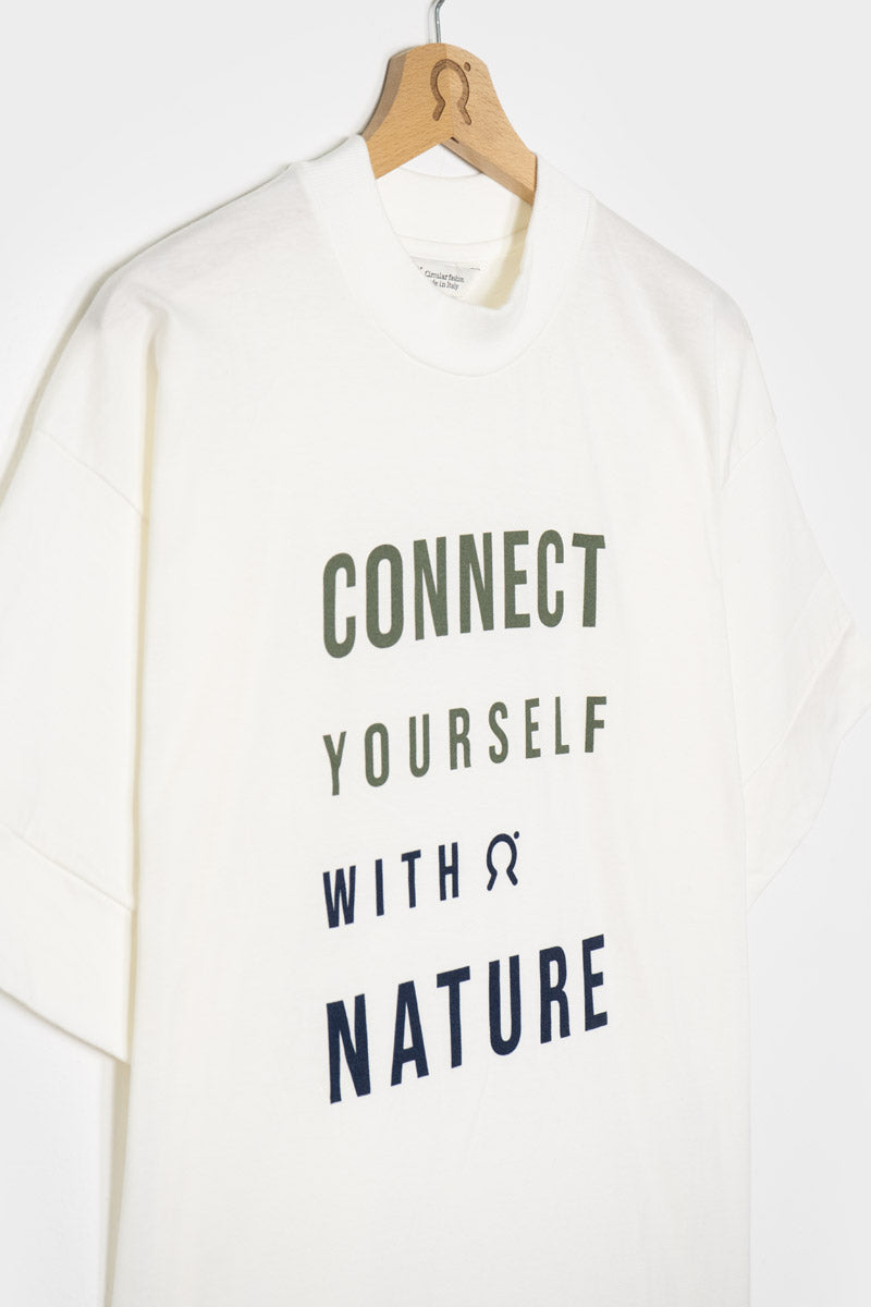 Blu Balena | T-Shirt Unisex Cotone Rigenerato Nature