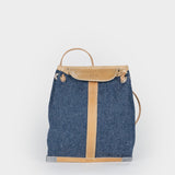 Denim/Naturale | Mini bag sostenibile Tommaso Cecchi de Rossi x Rifò