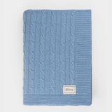 Coperta Lana e Cashmere Rigenerato Elide -Moda Circolare Made in Italy  Rifò