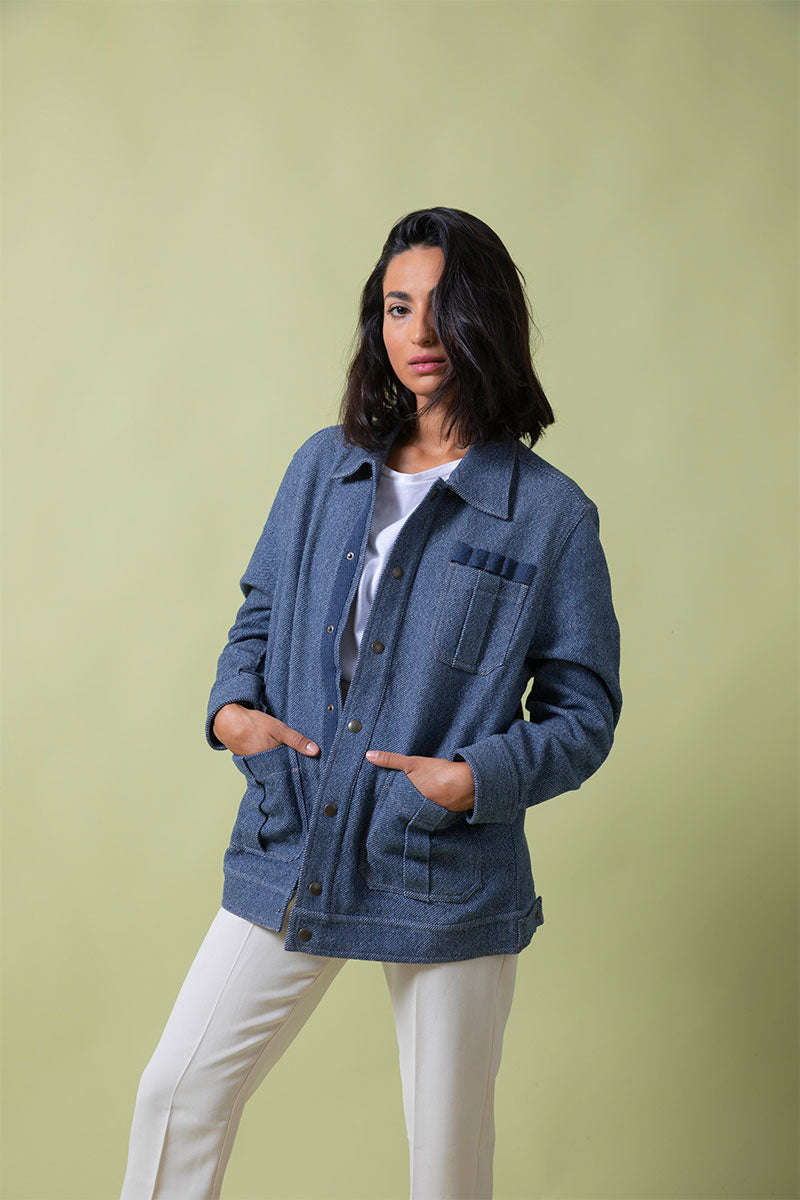 Jeans | Giacca jeans rigenerato Ernesto