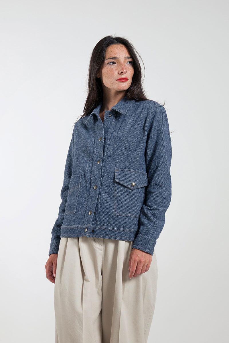 Denim | Giacca jeans rigenerato Greta