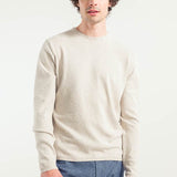 Beige Avena | Maglia Uomo Cotone Rigenerato Edoardo