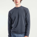 Grigio Antracite | Maglia Uomo Cotone Rigenerato Edoardo