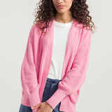 Rosa Ciliegio | Cardigan Donna Cotone Rigenerato Irma