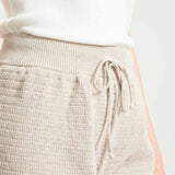 Beige Avena | Shorts in Maglia Donna Cotone Rigenerato Stella