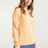 Arancio Papaya | Maglia Donna Cotone Rigenerato Giorgia