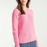 Rosa Ciliegio | Maglia Donna Cotone Rigenerato Olga