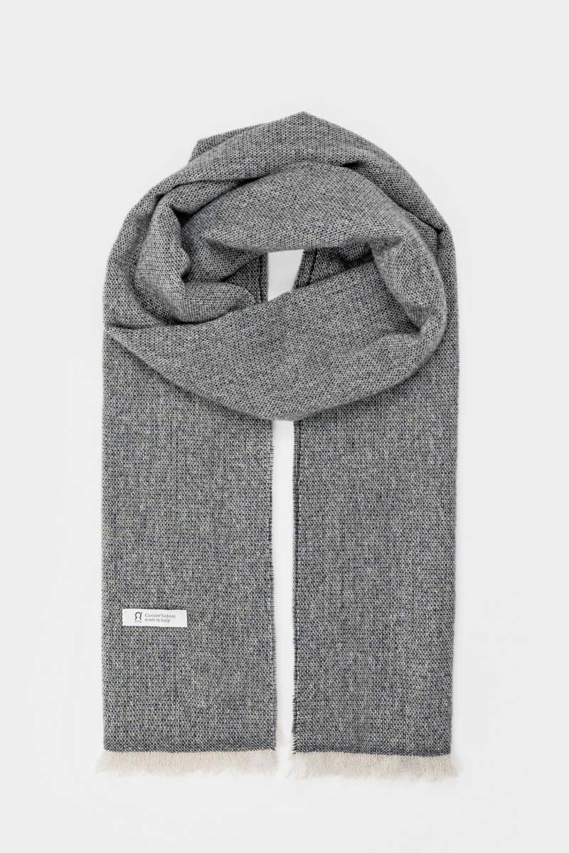 Grigio Ciottolo | Stola Cashmere Rigenerato Agape