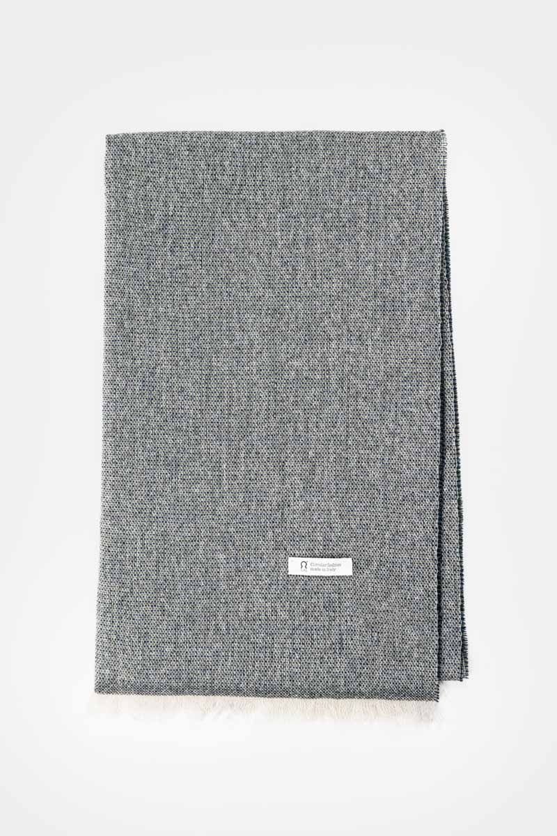 Grigio Ciottolo | Stola Cashmere Rigenerato Agape