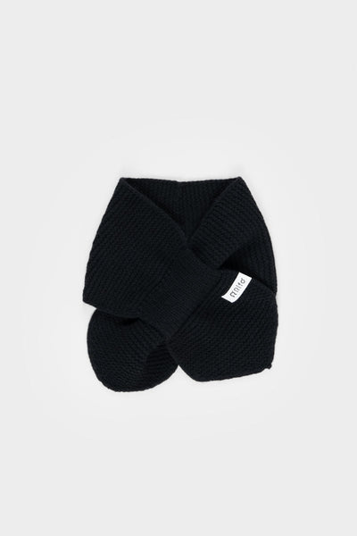 Sabbot Linda - Snood Invernale Da Donna - Morbido Scalda Collo In Pile - Unico, Nero - Fatto A Mano E Vegano