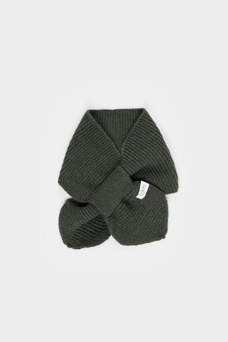 Sciarpa Fiocco Donna Cashmere Rigenerato Britta - Rifò Lab Moda circolare made in Italy