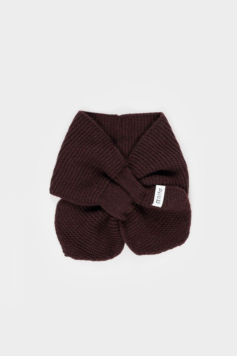 Sciarpa Fiocco Donna Cashmere Rigenerato Britta - Rifò Lab Moda circolare made in Italy