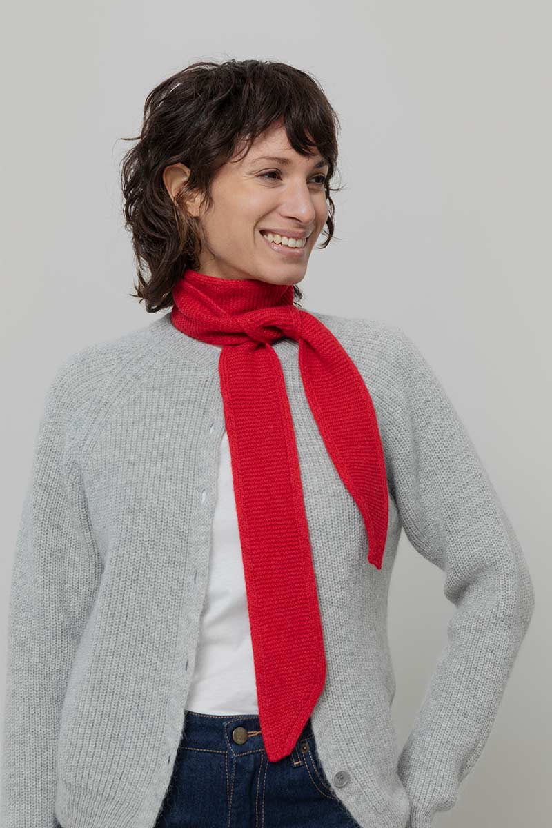 Sciarpa Donna Cashmere Sophie Scarf Dina - Rifò Lab Moda circolare made in Italy