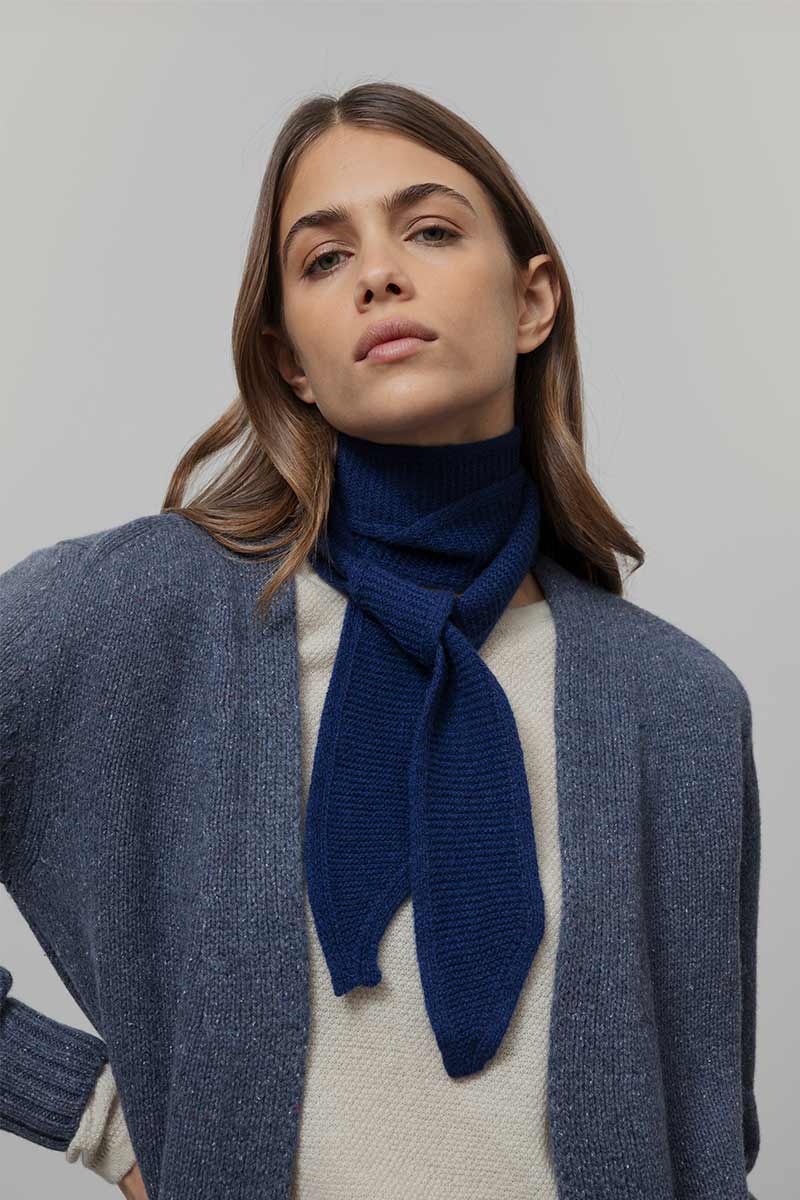 Sciarpa Donna Cashmere Sophie Scarf Dina - Rifò Lab Moda circolare made in Italy
