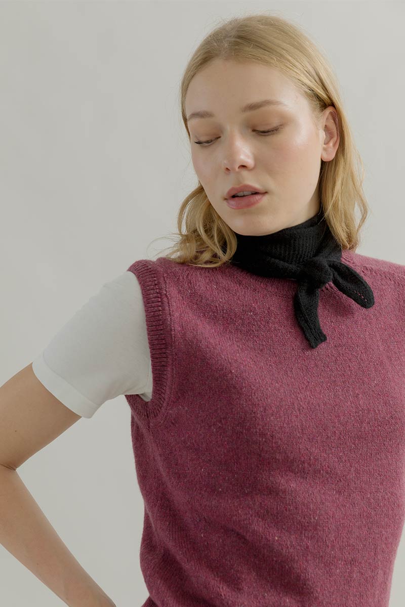 Sciarpa Donna Cashmere Sophie Scarf Dina - Rifò Lab Moda circolare made in Italy