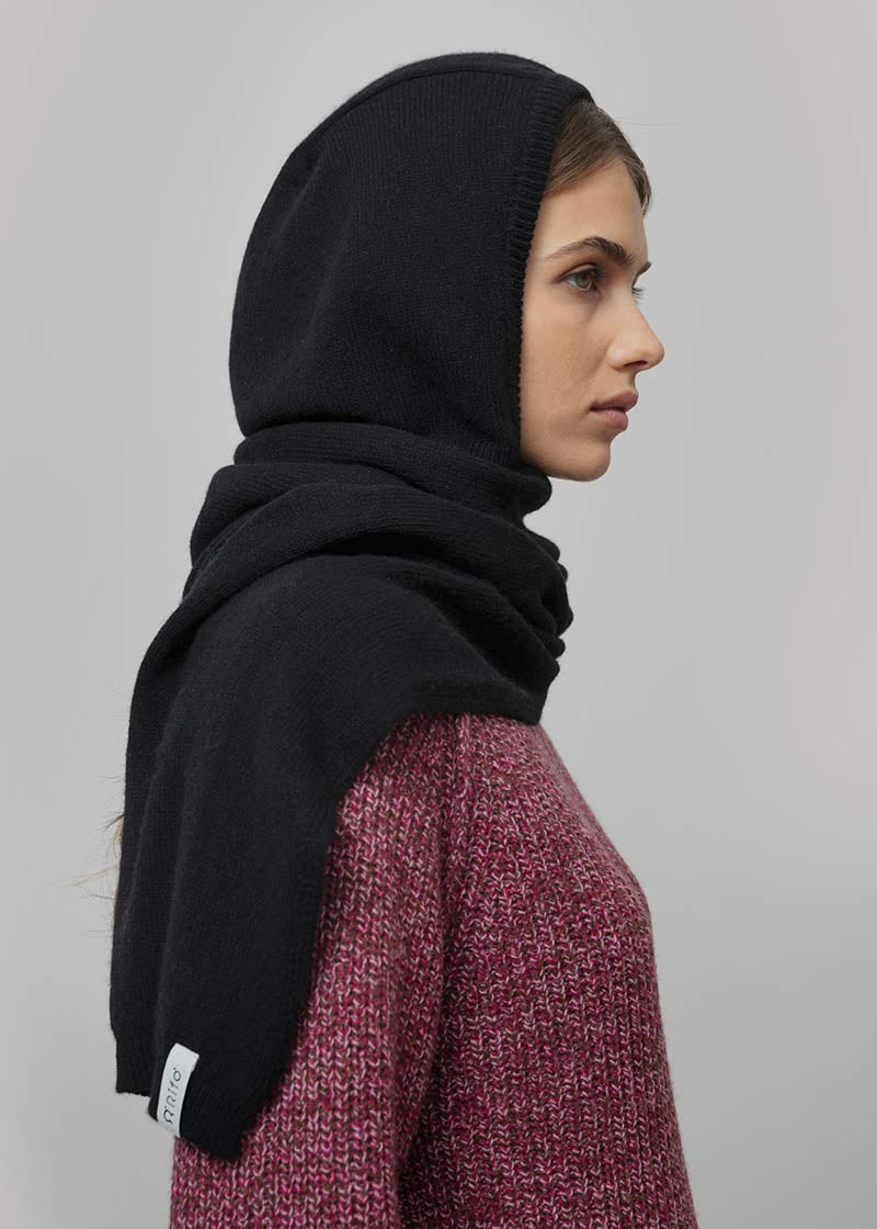 Sciarpa-cappuccio Cashmere Ilenia - Rifò Lab Moda circolare made in Italy