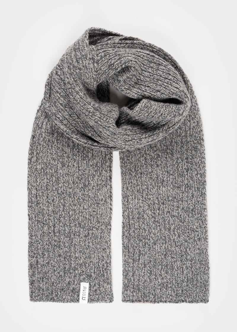 Sciarpa Uomo Cashmere Rigenerato Sandro - Rifò Moda Circolare Made in Italy