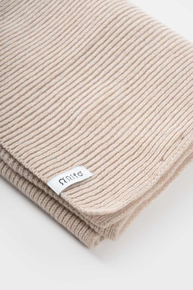 Sciarpa Cashmere Rigenerato Donna Uomo Federico - Rifò Lab Moda circolare made in Italy