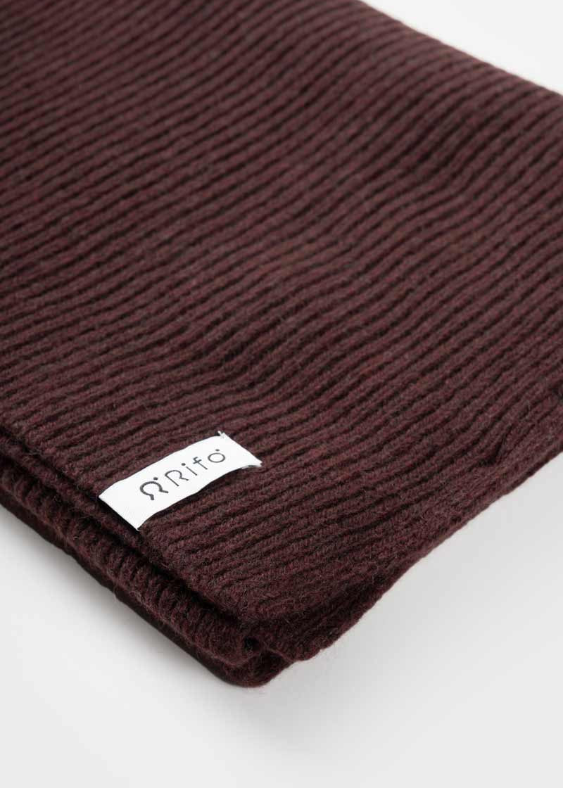 Sciarpa Cashmere Rigenerato Donna Uomo Federico - Rifò Lab Moda circolare made in Italy