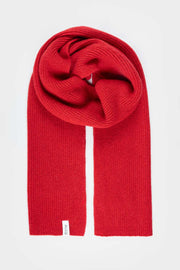 Sciarpa Cashmere Rigenerato Federico Rosso Papavero - Rifò Lab Moda circolare made in Italy