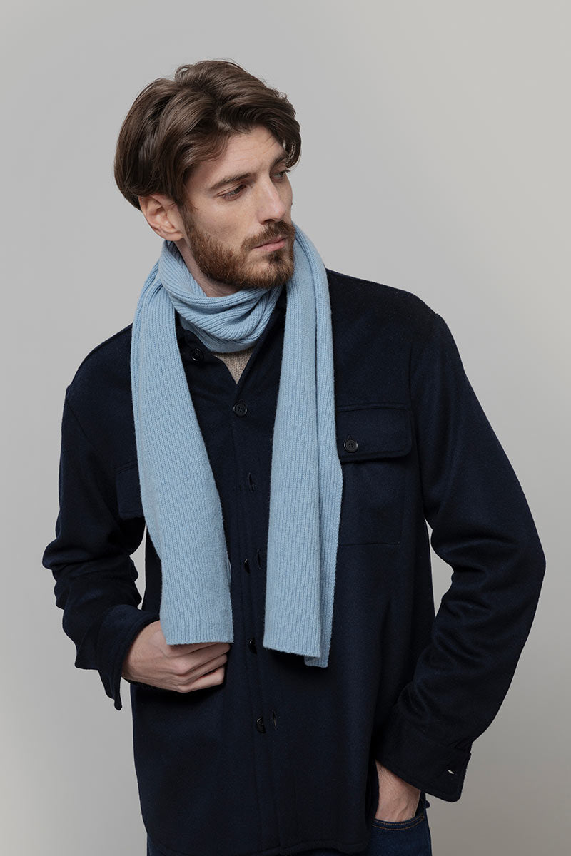 Sciarpa Cashmere Rigenerato Donna Uomo Federico - Rifò Lab Moda circolare made in Italy