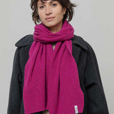 Sciarpa Cashmere Rigenerato Federico Fucsia - Rifò Lab Moda circolare made in Italy