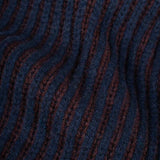 Sciarpa Cashmere Donna Uomo Rigenerato Blu Julia - Rifò Lab Moda circolare made in Italy