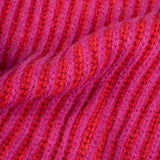 Sciarpa Cashmere Donna Uomo Rigenerato Fucsia Julia - Rifò Lab Moda circolare made in Italy