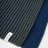 Sciarpa Cashmere Donna Uomo Rigenerato Verde Blu Julia - Rifò Lab Moda circolare made in Italy