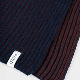 Sciarpa Cashmere Donna Uomo Rigenerato Blu Julia - Rifò Lab Moda circolare made in Italy