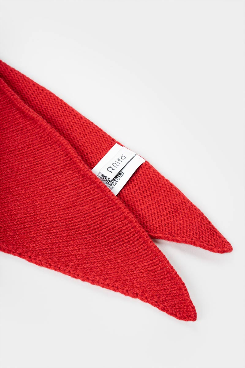 Sciarpa Triangolare Bandana Cashmere Masha - Rifò Lab Moda circolare made in Italy